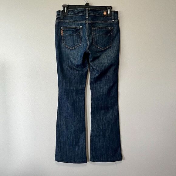 PAIGE Hollywood Hills Classic Rise Bootcut Jeans Size 27 - Picture 5 of 9